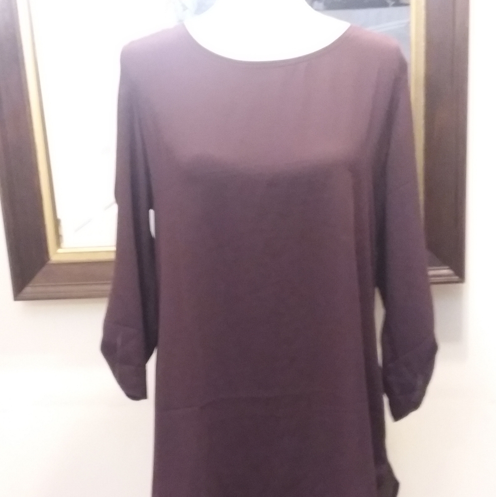 Purple blouse